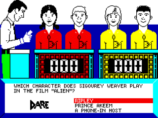 Double Dare screenshot 3 for ZX Spectrum